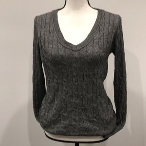 Loft gray sweater